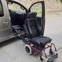 Transports 1 fauteuil roulant VW Caddy Maxi