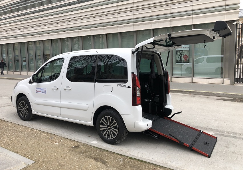 Transport 1 fauteuil roulant Peugeot Partner Horizon