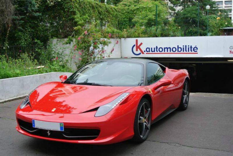 FERRARI 458 Italia Conduite tétraplégique 